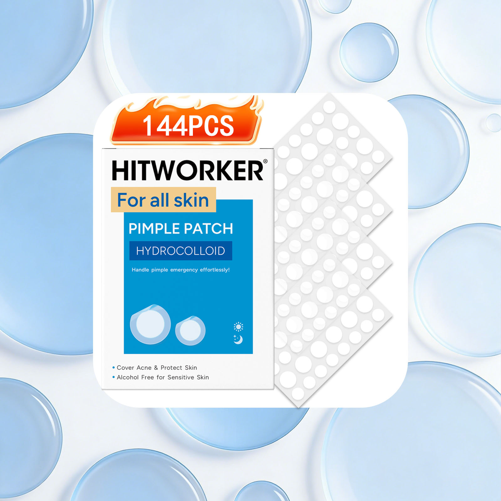 Skincare You - Hidrokolloid akne bandı yüz temizleme bakım